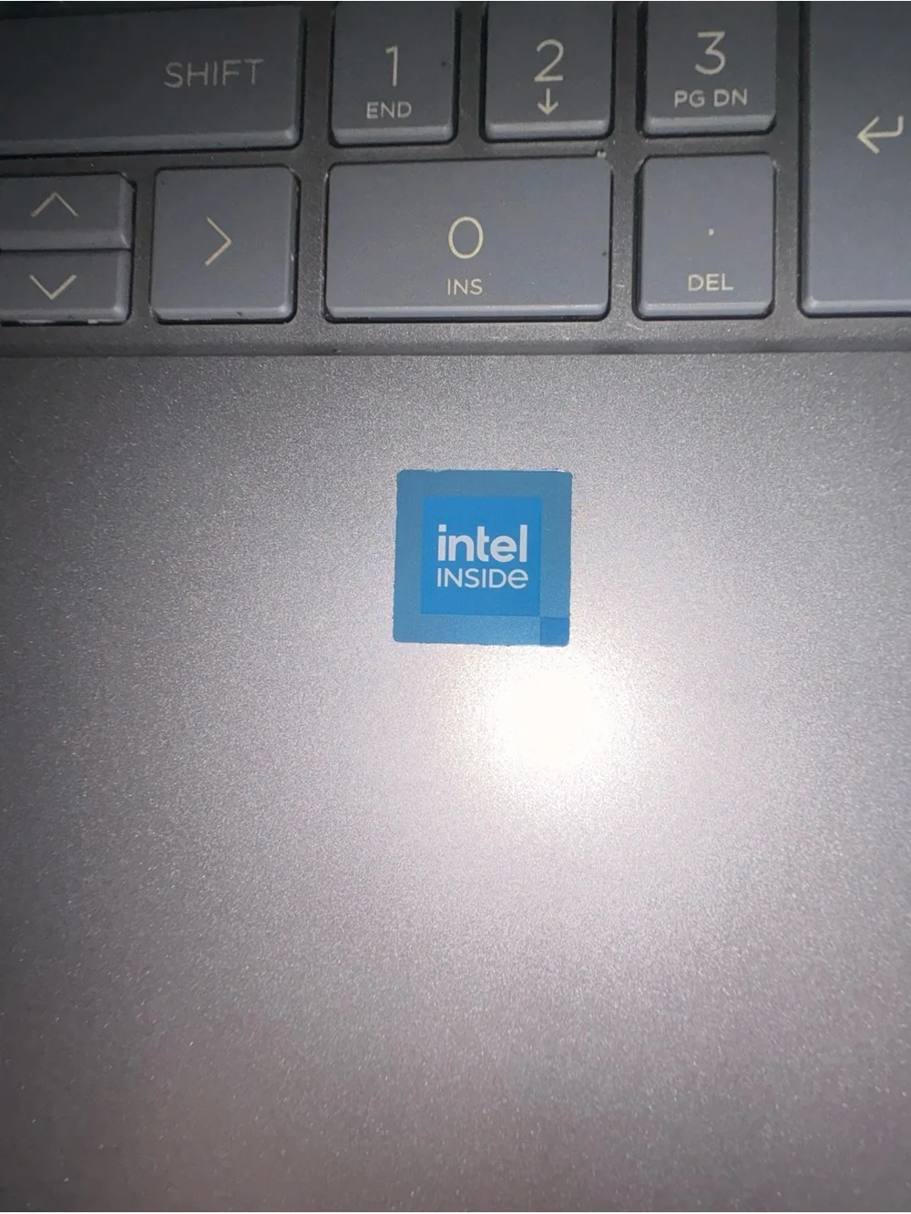 HP Red Laptop with Silver HP Logo